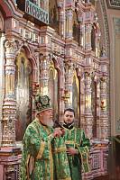 Архиерейское богослужение в Саввино 